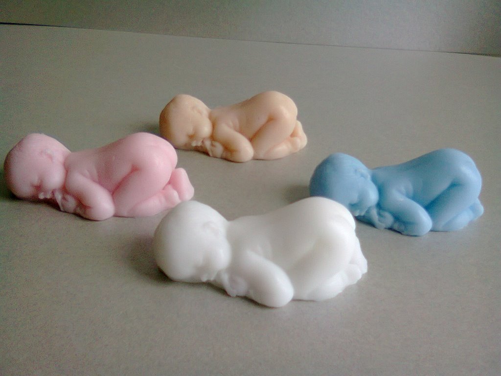 Baby'tje van zeep